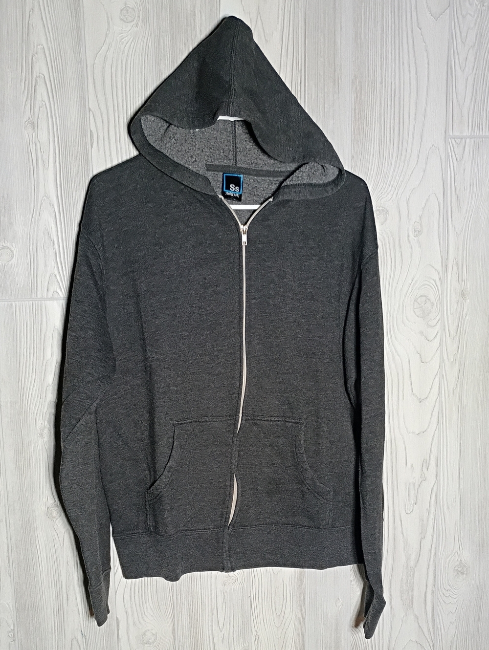 ✴️3 for $15: Heathered Charcoal Zipper Hoodie